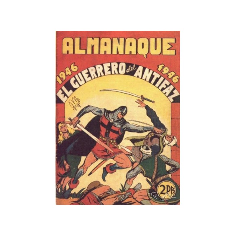 EL GUERRERO DEL ANTIFAZ ALMANAQUE 1946 REEDICION