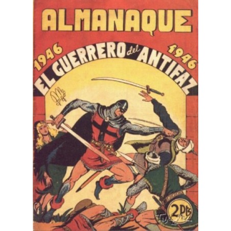 EL GUERRERO DEL ANTIFAZ ALMANAQUE 1946 REEDICION