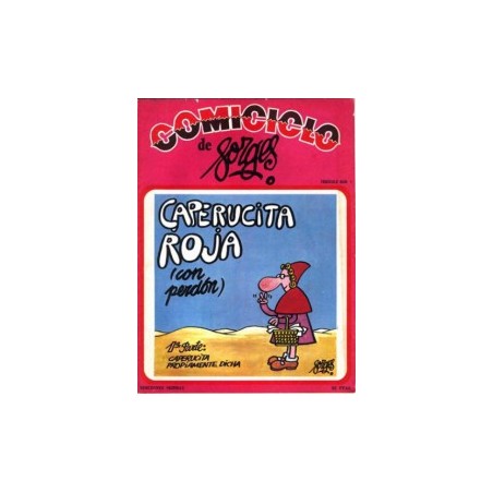 COMICICLO Nº 1 CAPERUCITA ROJA ( CON PERDON )