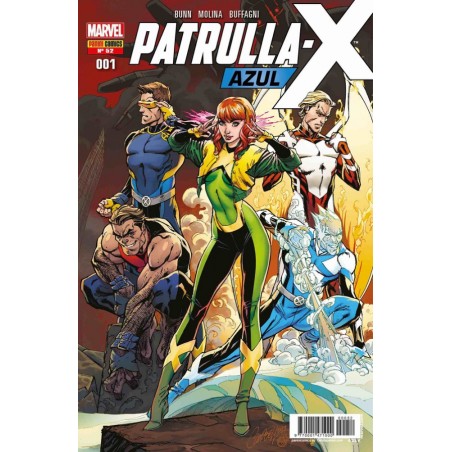 LA NUEVA PATRULLA X nº 52 PATRULLA X AZUL Nº 1