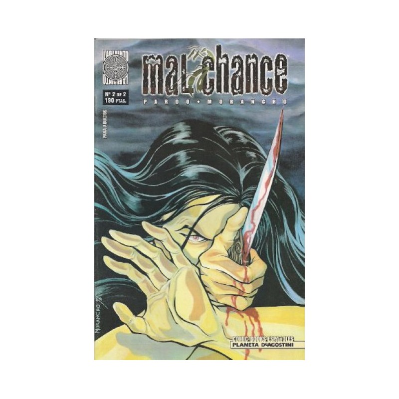 MAL CHANCE Nº 2 DE 2 .LINEA LABERINTO / PLANETA / COMIC-BOOK