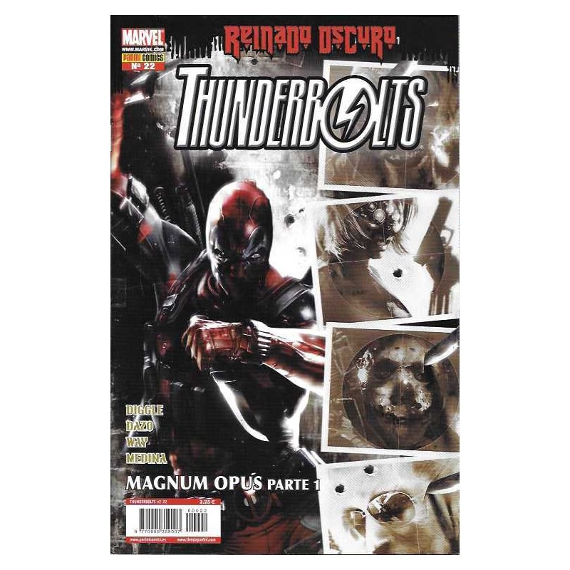 THUNDERBOLTS VOL.1 Nº 21 Y 22 ED.PANINI , REINADO OSCURO