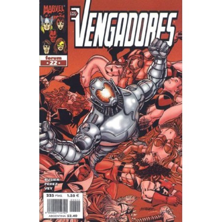 LOS VENGADORES VOL.3 Nº 22 ED.FORUM POR K.BUSIEK Y GEORGE PEREZ