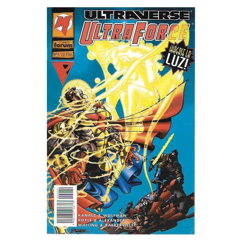 ULTRAFORCE Nº 9 ULTRAVERSE CON EL CABALLERO NEGRO