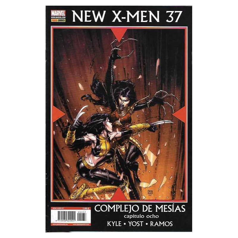 NEW X-MEN Nº 37 Y 38 COMPLEJO DE MESIAS CAPITULOS 8 Y 12