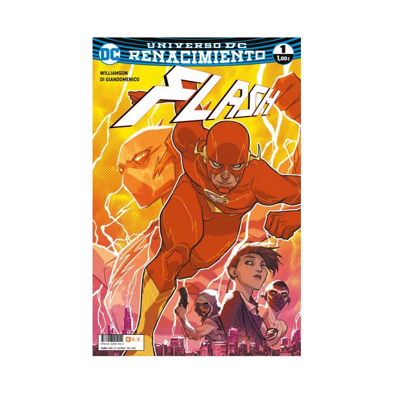 fLASH Nº 1 AL 4 RENACIMIENTO Nº 1 Y 2 Universo dc renacimiento ( Nº 15 y 16)