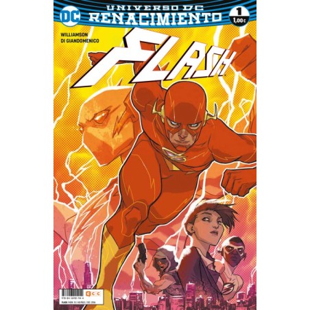 fLASH Nº 1 AL 4 RENACIMIENTO Nº 1 Y 2 Universo dc renacimiento ( Nº 15 y 16)