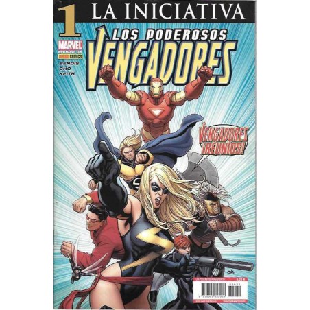 LOS PODEROSOS VENGADORES Nº 1 A 3 ED.PANINI