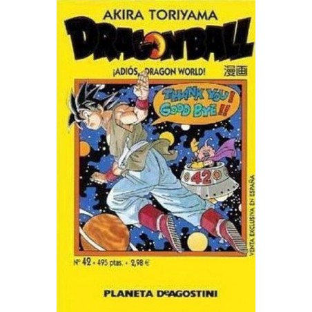 DRAGON BALL SERIE AMARILLA Nº 23 AL 42, FALTA Nº 36