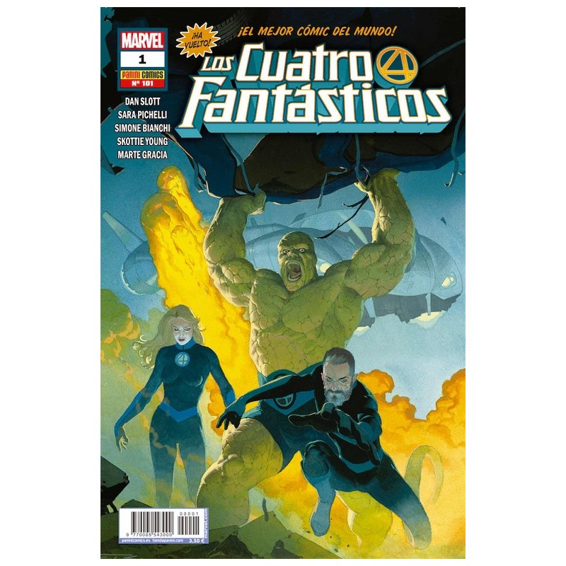 LOS 4 FANTASTICOS VOL.7 Nº 1 A 105 ( Nº 101 A 105) ETAPA DAN SLOTT