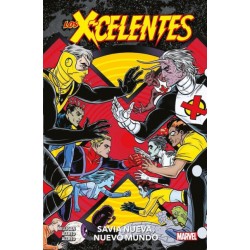 LOS X-CELENTES Nº 1 DE 2 : SAVIA NUEVA , NUEVO MUNDO POR MIKE ALLRED Y PETER MILLIGAN