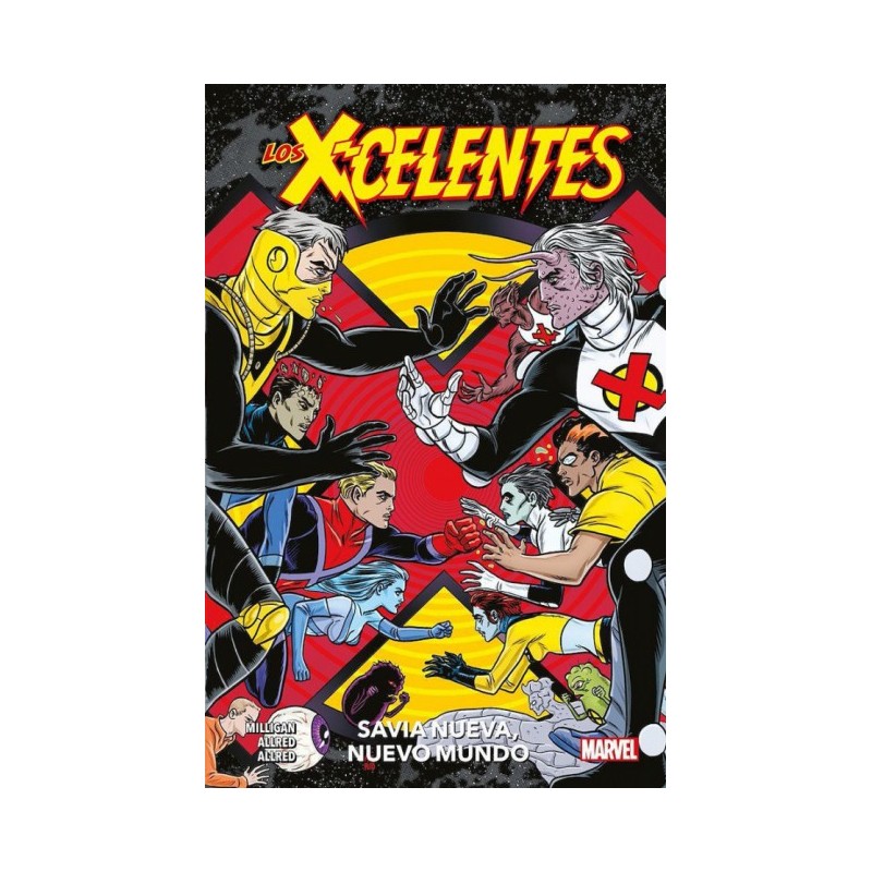 LOS X-CELENTES Nº 1 DE 2 : SAVIA NUEVA , NUEVO MUNDO POR MIKE ALLRED Y PETER MILLIGAN