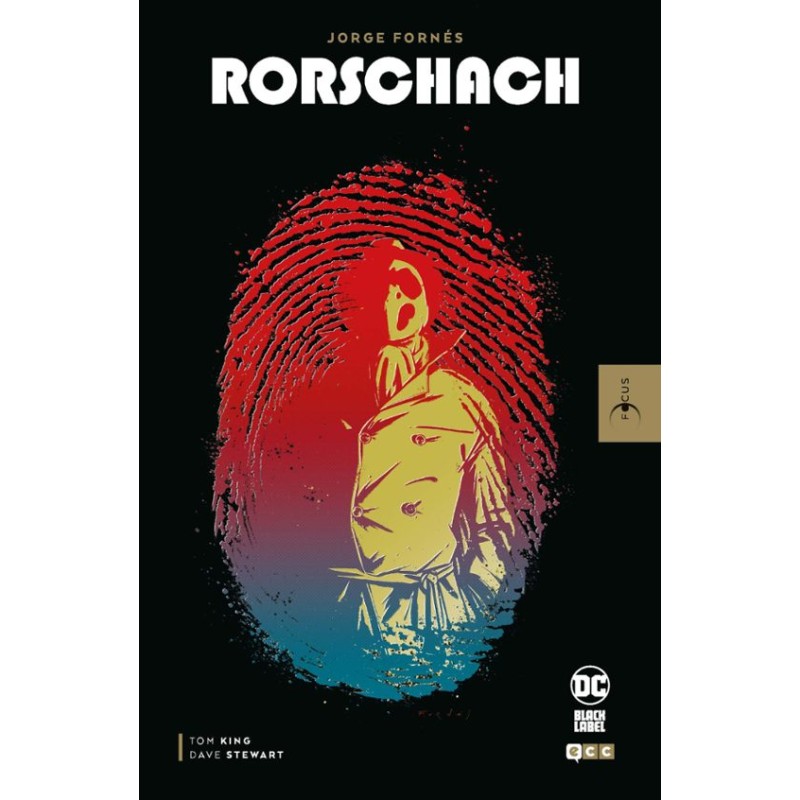 RORSCHARCH DC BLACCK LABEL INTEGRAL POR TOM KING