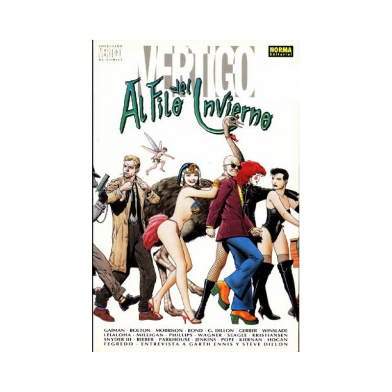 COLECCION VERTIGO Nº 69 AL FILO DEL INVIERNO 1 DE 3 : CON RELATOS CORTOS DE SANDMAN,HELLBLAZER Y CASA DE LOS SECRETOS