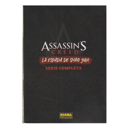 ASSASSIN'S CREED LA ESPADA DE SHAO JUN SERIE COMPLETA 2 MANGAS
