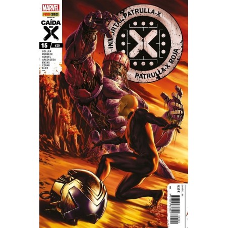 LA INMORTAL PATRULLA X Nº 19 AL 24 , LA CAIDA DE X PARTE 15 AL 19