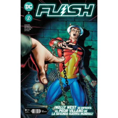 FLASH Nº 75 ¡ FLASH RENACIMIENTO ,WALLY WEST SE ENFRENTA AL PEOR VILLANO DE LA SEGUNDA GUERRA MUNDIAL! ED.ECC NUEVA ETAPA Nº 3