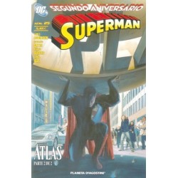 SUPERMAN VOL.2 Nº 25 SEGUNDO ANIVERSARIO ATLAS PARTE 2 DE 2 ED.PLANETA