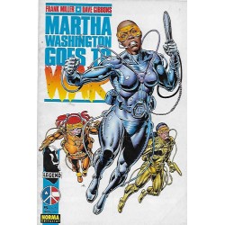 MARTHA WASHINSTON GOES TO WAR Nº 1 AL 5 , COLECCION COMPLETA POR FRANK MILLER Y DAVE GIBBONS