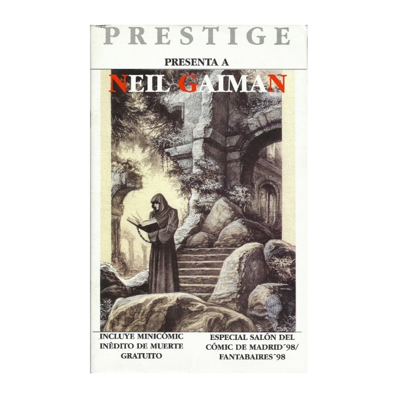 Prestige presenta a Neil Gaiman