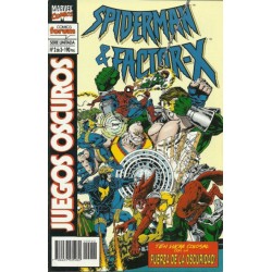 SPIDERMAN y FACTOR-X - JUEGOS OSCUROS Nº 2 DE 3