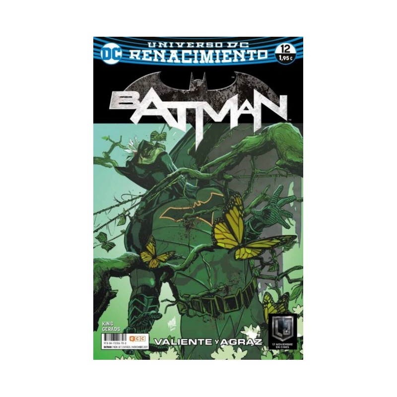 BATMAN Nº 67 UNIVERSO DC RENACIMIENTO Nº 12 ED.ECC