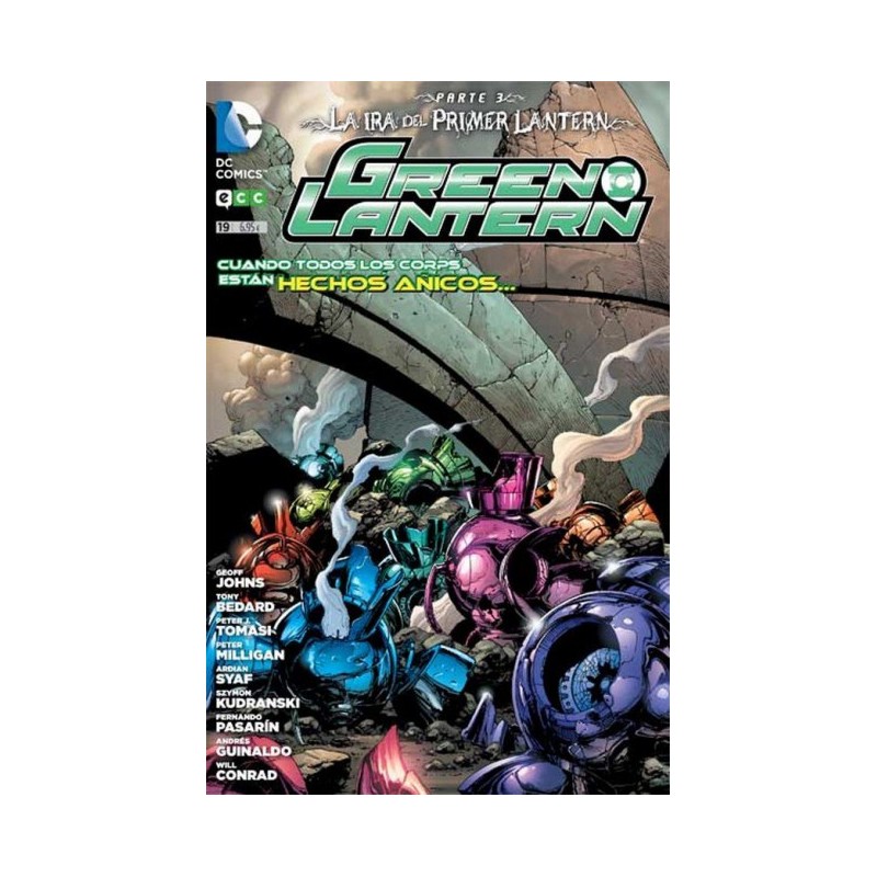 GREEN LANTERN Nº 19  LA IRA DEL PRIMER LANTERN 3ª Parte