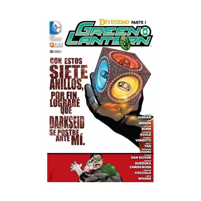 GREEN LANTERN Nº 35 DIVINIDAD PARTE 1 ED.ECC