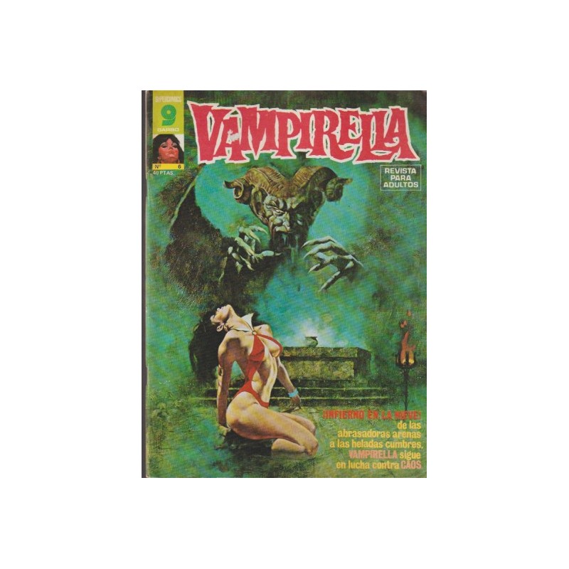 VAMPIRELLA Nº 6 EDITORIAL GARBO
