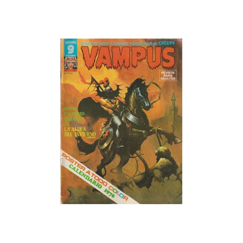VAMPUS Nº 52 CONTIENE POSTER , EDITORIAL GARBO