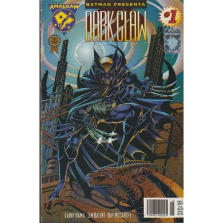 AMALGAM BATMAN PRESENTA DARK CLAW ,MARVEL/DC ,EDICIONES VID