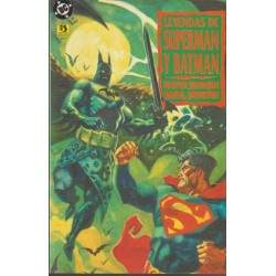 BATMAN SUPERMAN : LEYENDAS DE LOS MEJORES DEL MUNDO COL.COMPLETA 3 PRESTIGIOS POR WALTER SIMONSON Y DANIEL BRERETON