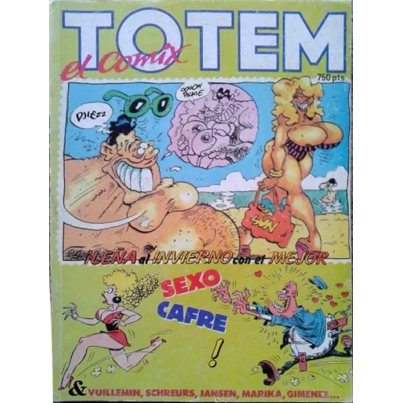 TOTEM EL COMIX Nº 49 AL 51 EN UN RETAPADO