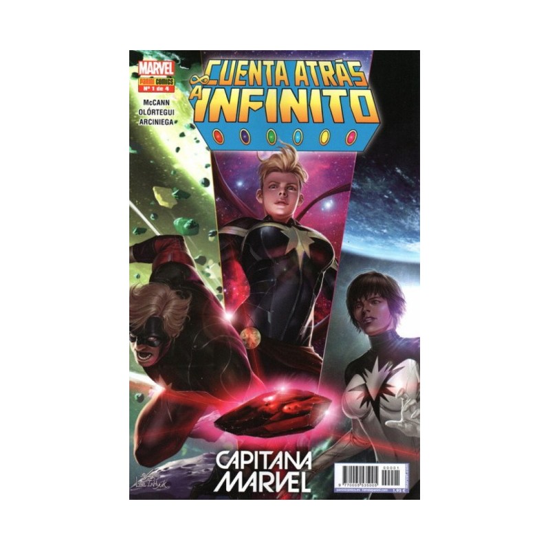 CUENTA ATRAS A INFINITO HEROES Nº 1 CAPITANA MARVEL