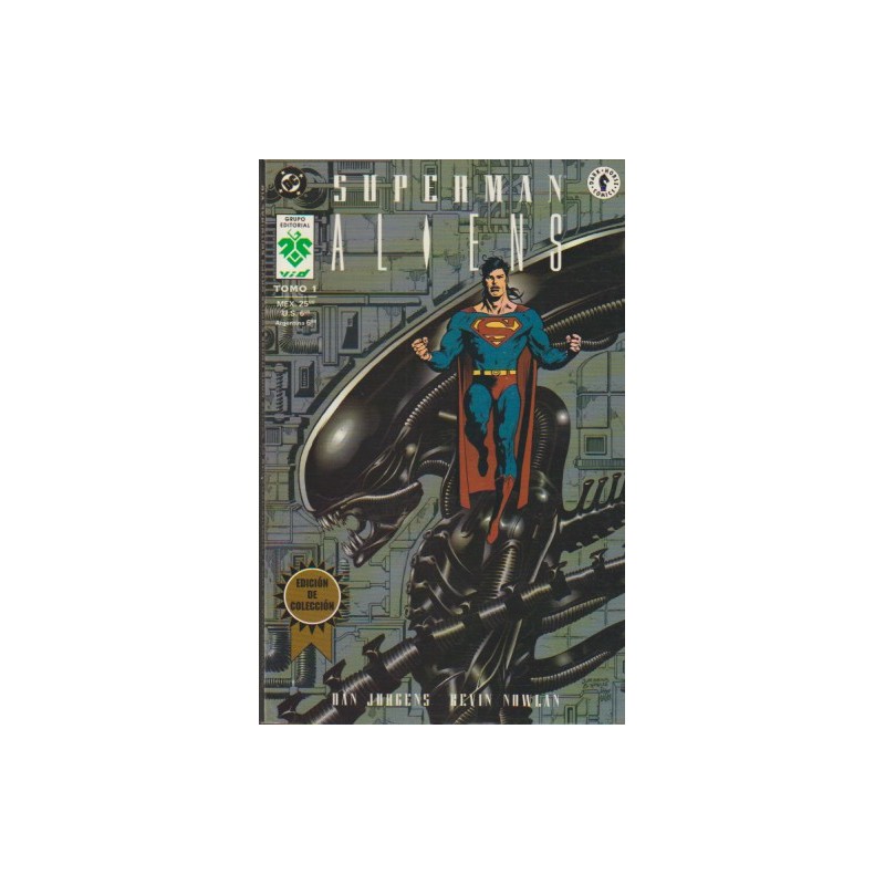SUPERMAN ALIENS COL.COMPLETA , 2 TOMOS EDICIONES VID