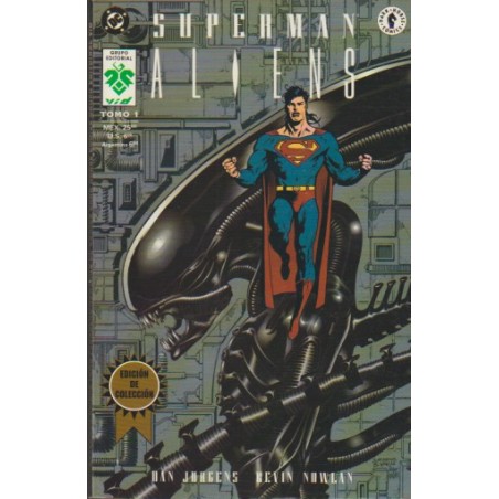 SUPERMAN ALIENS COL.COMPLETA , 2 TOMOS EDICIONES VID
