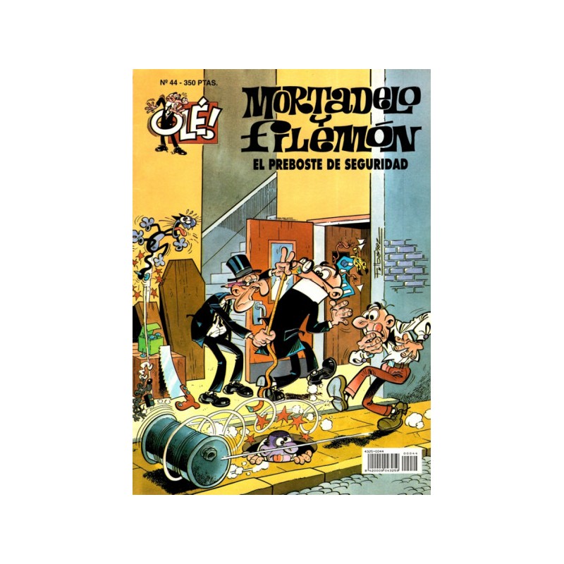 COLECCION OLE nº 44 MORTADELO Y FILEMON : EL PREBOSTE DE SEGURIDAD