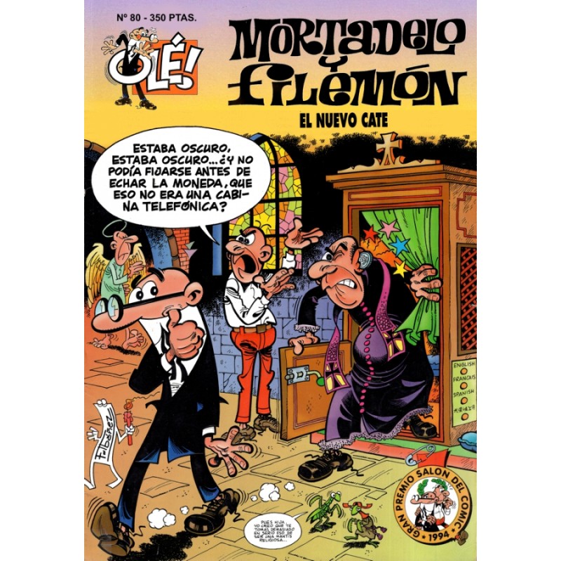 MORTADELO Y FILEMON Nº 80 : EL NUEVO CATE