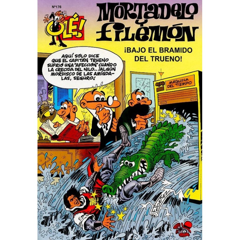 MORTADELO Y FILEMON Nº 176 : BAJO EL BRAMIDO DEL TRUENO,COLECCION OLE ED.B