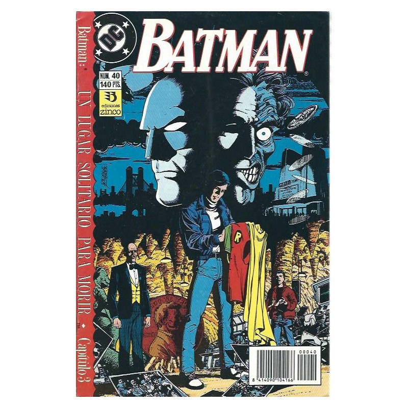 BATMAN VOL.2 Nº 40 EDICIONES ZINCO