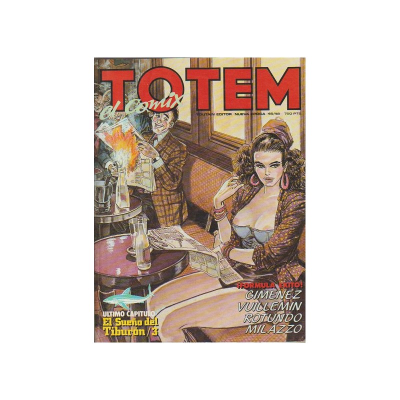 TOTEM EL COMIX Nº 46 AL 48 EN UN RETAPADO