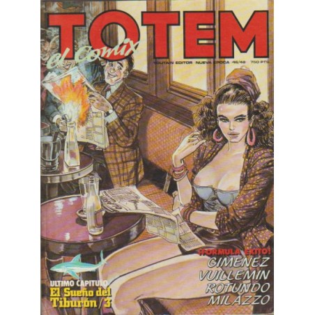 TOTEM EL COMIX Nº 46 AL 48 EN UN RETAPADO
