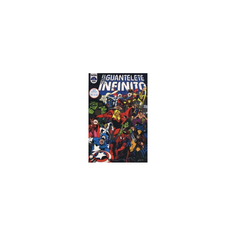 EL GUANTELE DEL INFINITO Nº 3 DE 6 POR JIM STARLIN Y GEORGE PEREZ