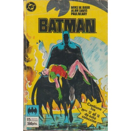 BATMAN VOL.2  ED.ZINCO Nº 12 AL 16 EN UN RETAPADO, TAPA CARTON REGULAR ESTADO PERO LOS COMICS DEL INTERIOR ESTAN BIEN