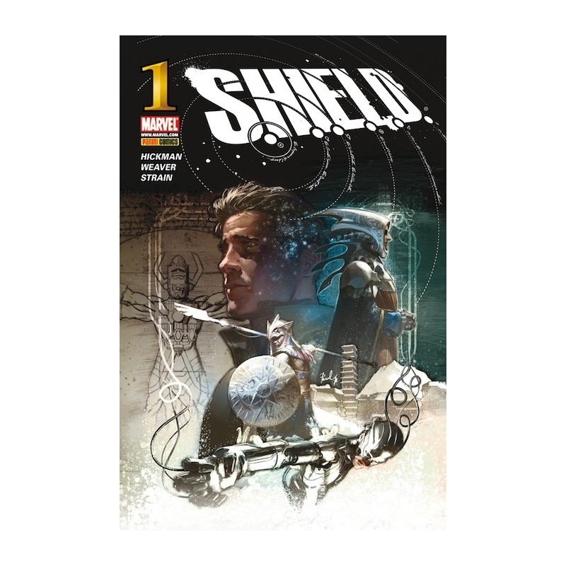 SHIELD Nº 1 Y 2 POR JONATHAN HICKMAN ED.PANINI