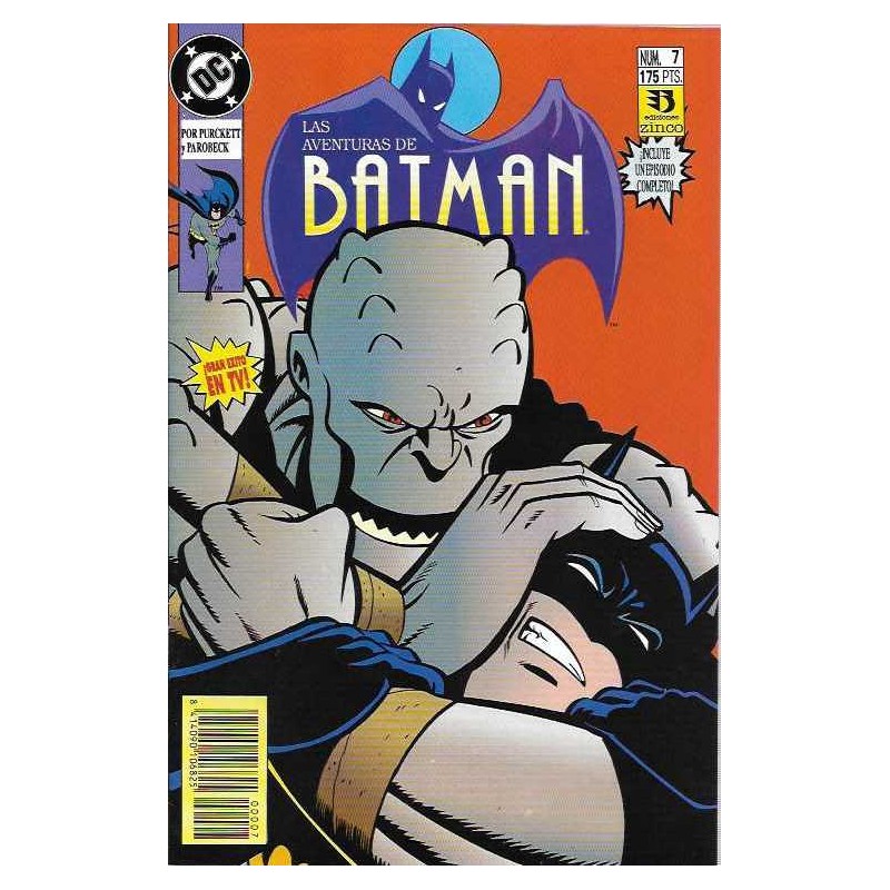 LAS AVENTURAS DE BATMAN Nº 7 ED.ZINCO