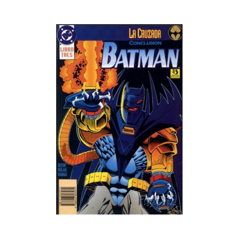 BATMAN LA CRUZADA LIBRO 1 Y LIBRO 3