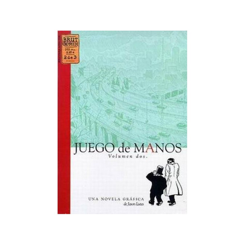 JUEGO DE MANOS Nº 2 DE 3 POR JASON LUTES BRUT COMIX