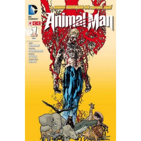 ANIMAL MAN Nº 1 POR JEFF LEMIRE ED.ECC