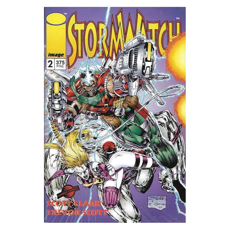 STORMWATCH Nº 2 ED.WORLD COMIC